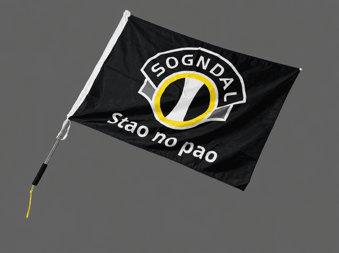 Hovedbilde Stort supportarflagg 70x100cm